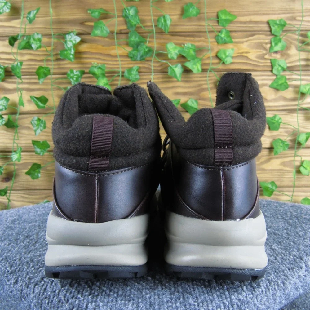 Khombu Nick Brown Synthetic‎ Snow Boots Men's 13 Waterproof Winter Lace-Up